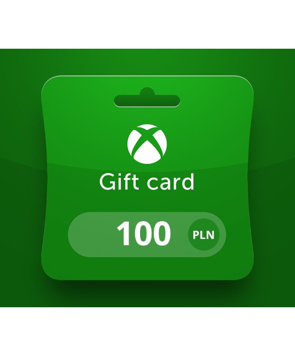 XBOX Live 100 PLN Prepaid Card PL Xbox One Key 